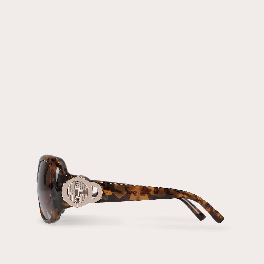 Carvela CARVELA OVERSIZED C Tortoiseshell Sunglasses By CARVELA