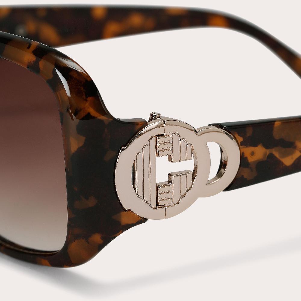 Carvela CARVELA OVERSIZED C Tortoiseshell Sunglasses By CARVELA