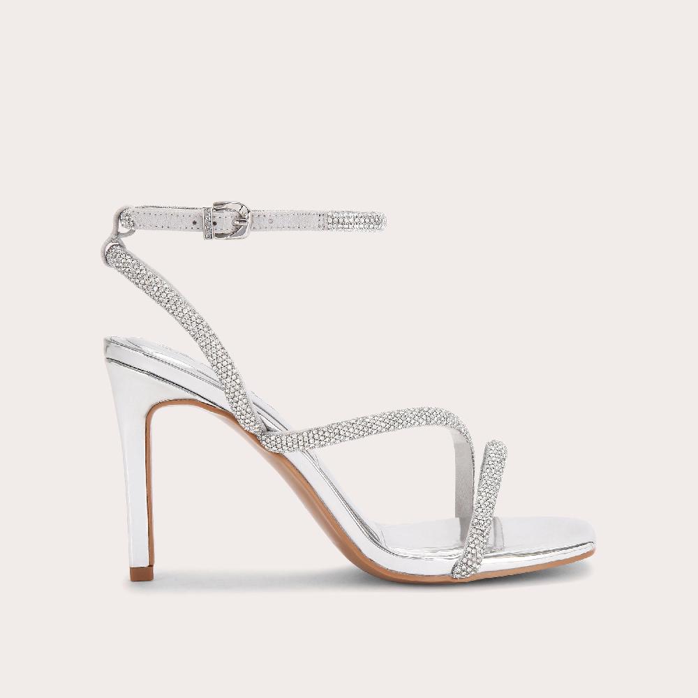 carvela PAPARAZZI Silver High Heels by CARVELA