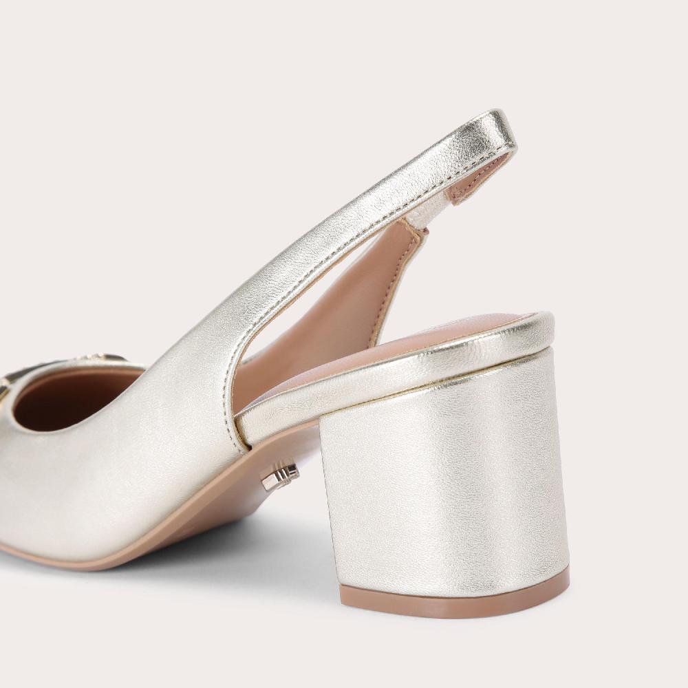 Carvela POISE 2 Gold Heel By CARVELA