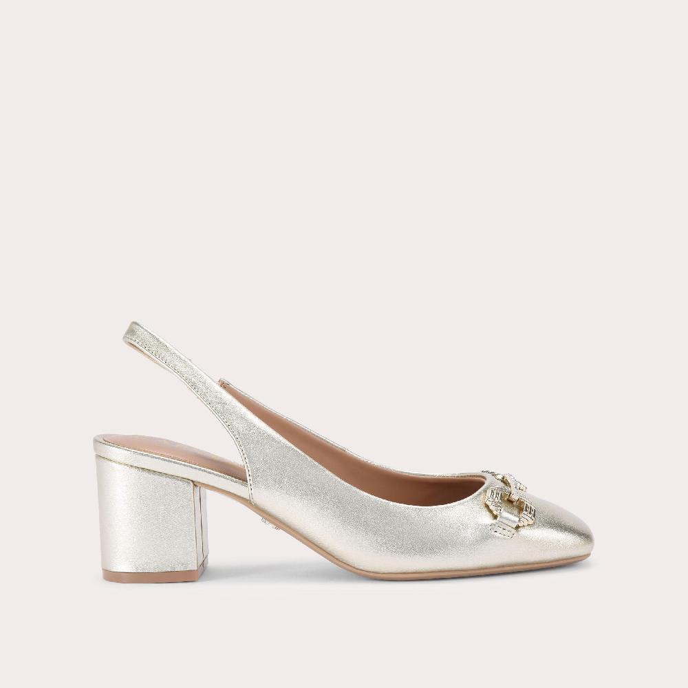 carvela POISE 2 Gold Heel by CARVELA