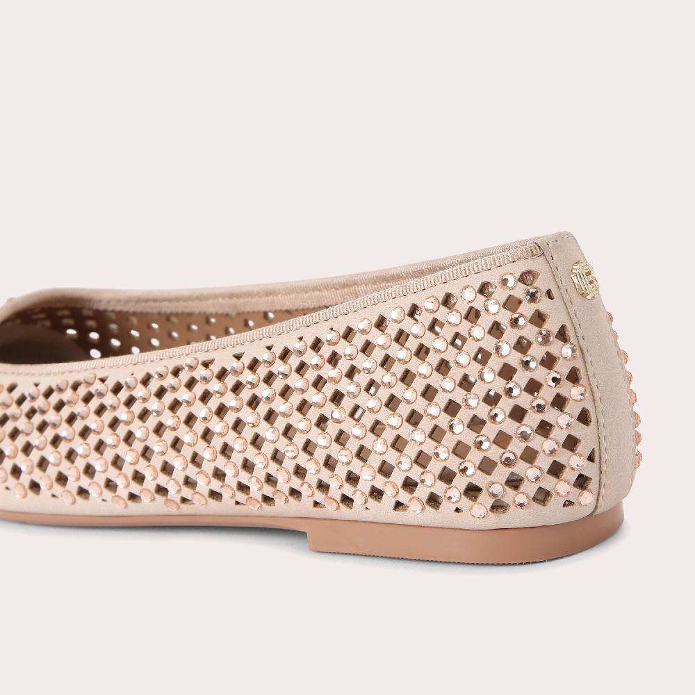 Carvela QUINN Blush Slip On Flats By CARVELA