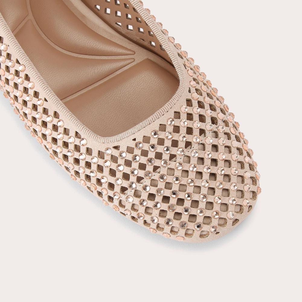 Carvela QUINN Blush Slip On Flats By CARVELA