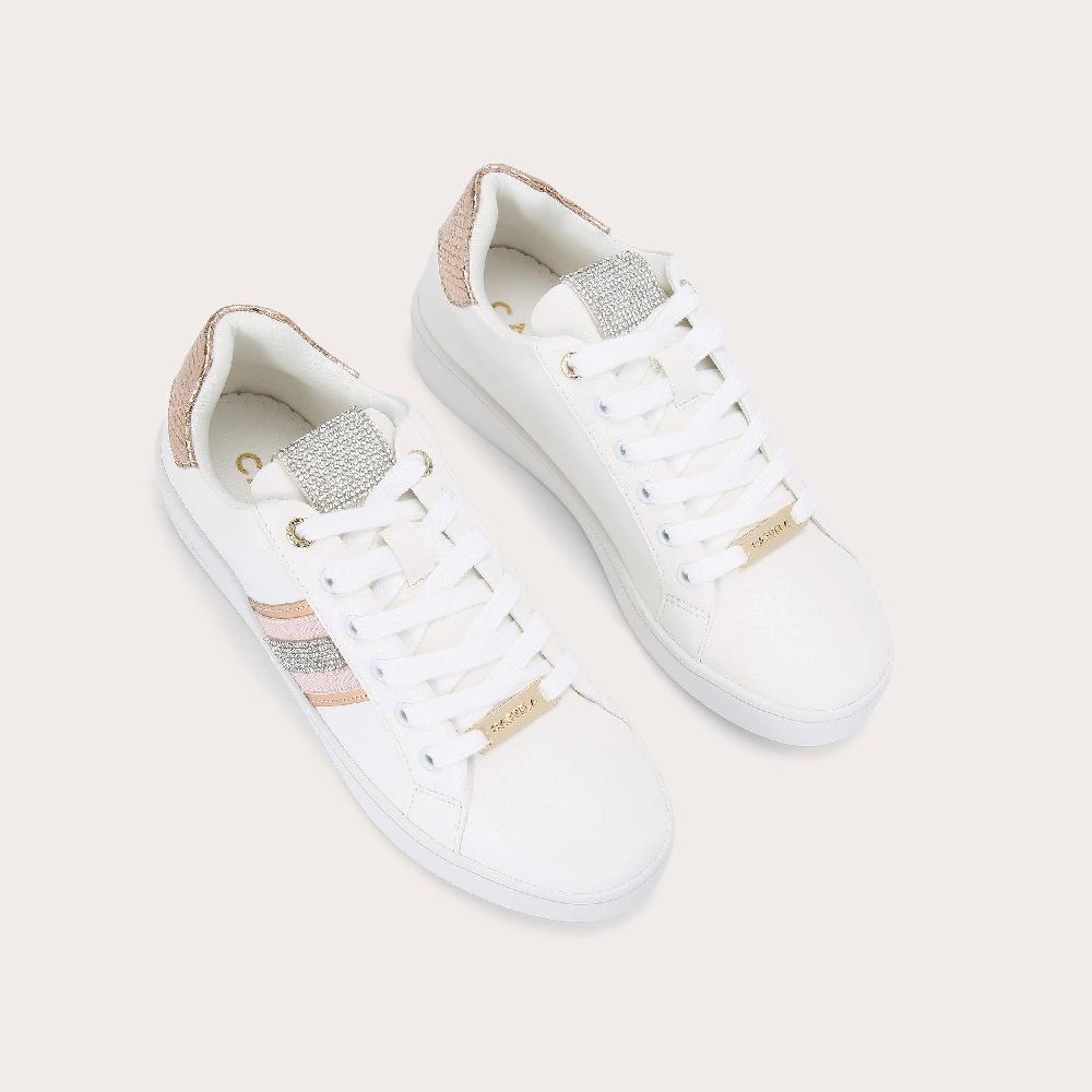 Carvela RAPID Crystal Stripe Trainers By CARVELA