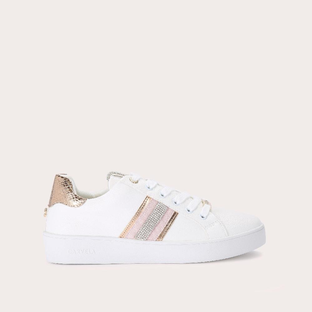 carvela RAPID Crystal Stripe Trainers by CARVELA