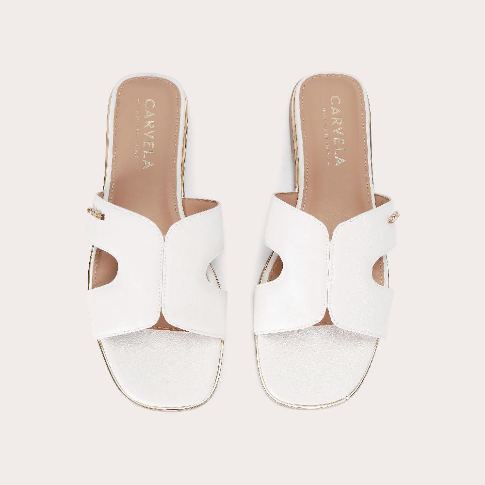 Carvela RIVO Bone Slip On Sandal By CARVELA