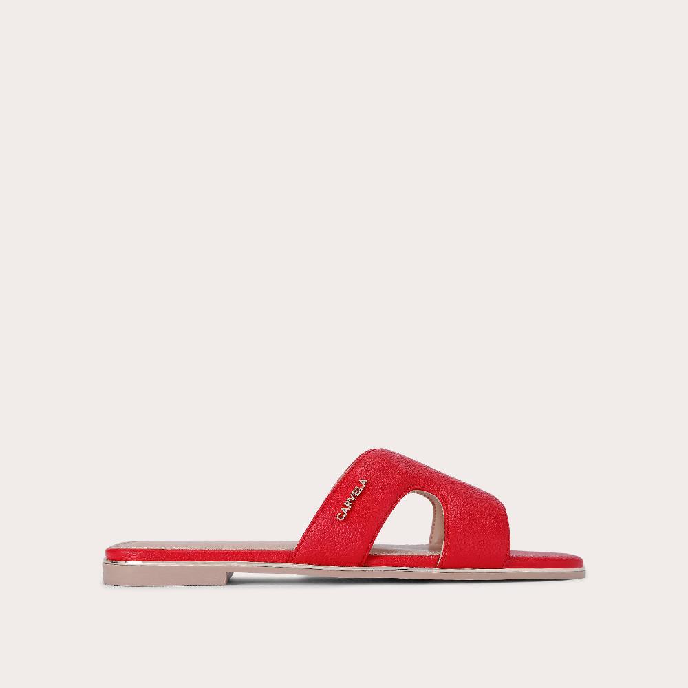 carvela RIVO Red Slip On Sandal by CARVELA