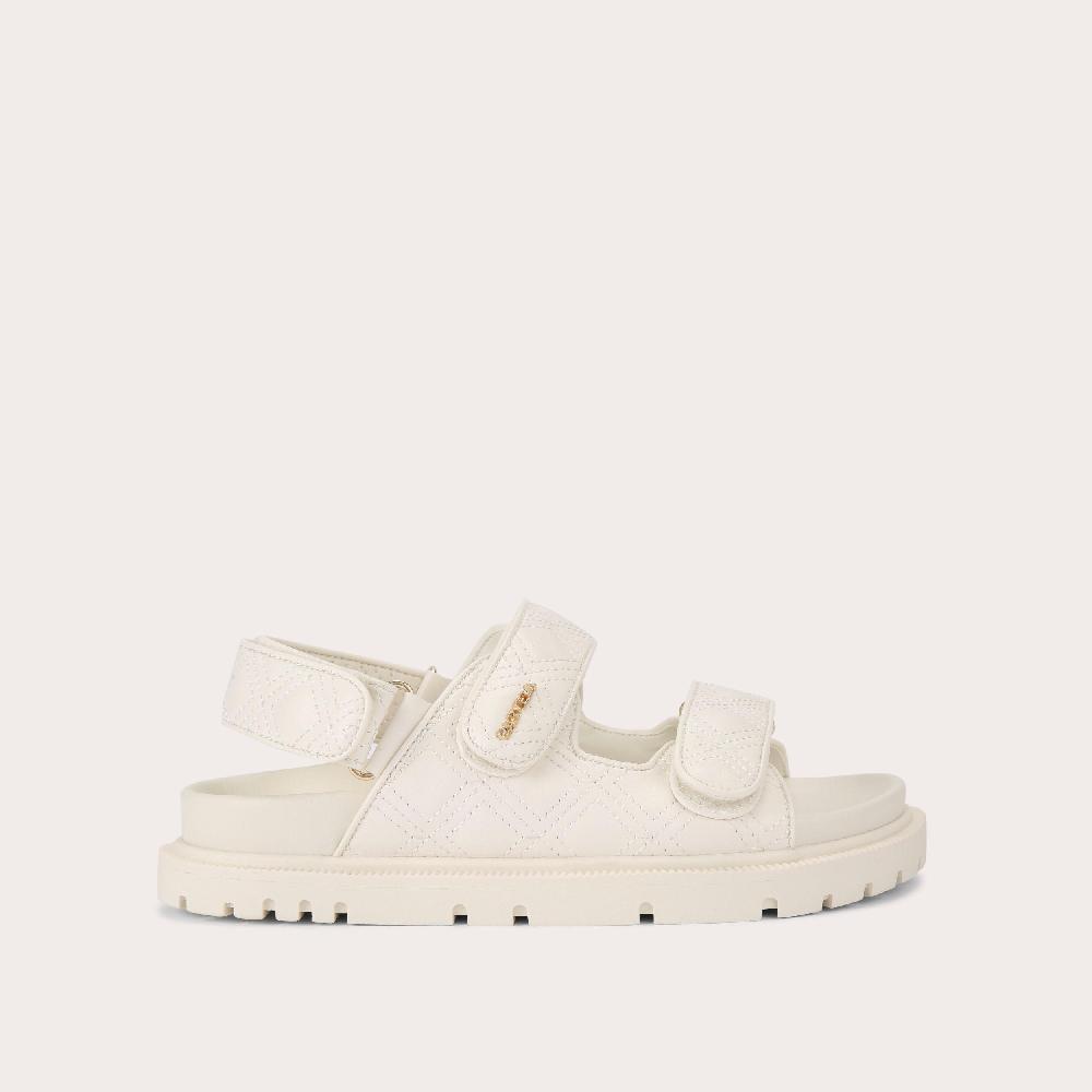 carvela ROSA SANDAL Bone Velcro Sandals by CARVELA