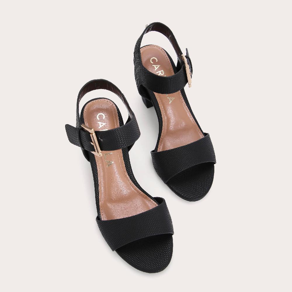 Carvela SADIE 2 Black Block Heel By CARVELA