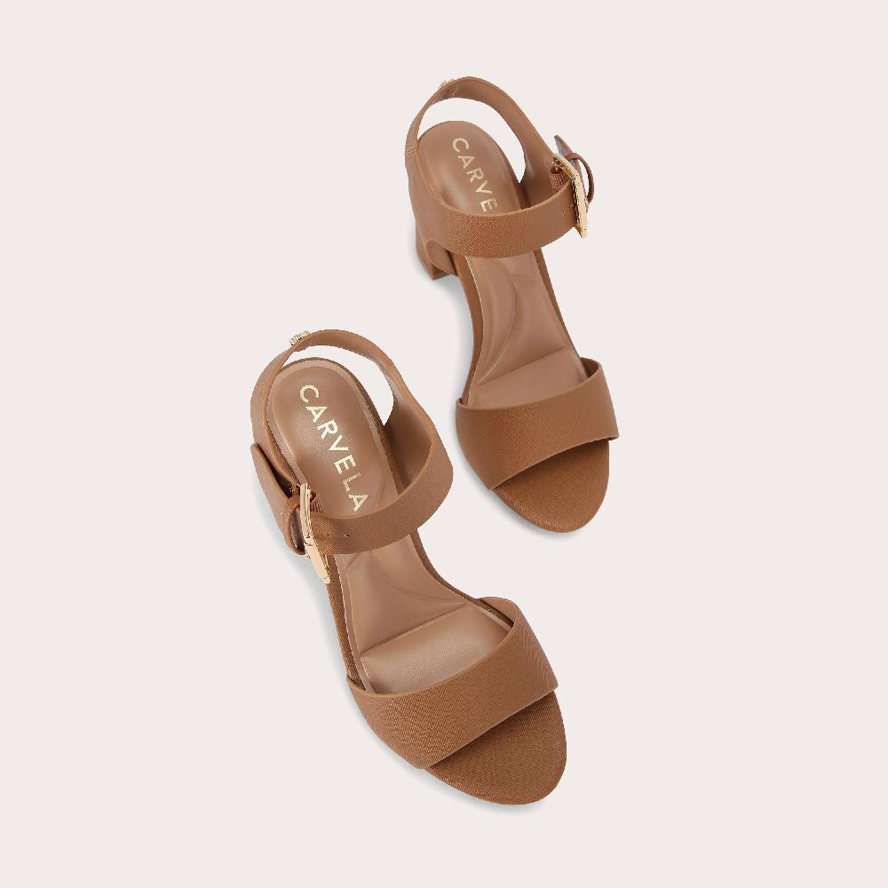 Carvela SADIE 2 Tan Block Heel By CARVELA