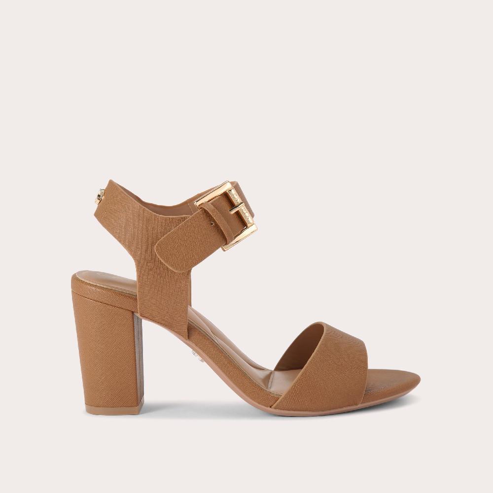 carvela SADIE 2 Tan Block Heel by CARVELA