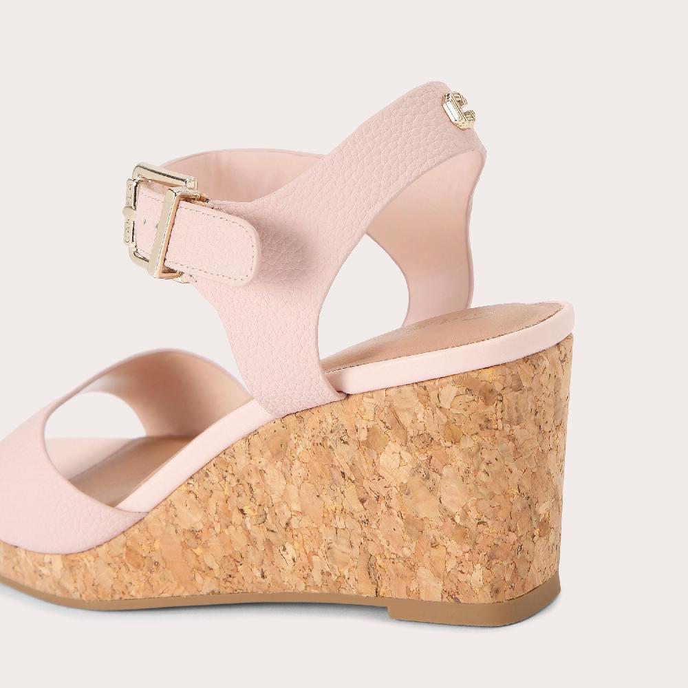 Carvela SADIE WEDGE Pink Wedge Heel By CARVELA