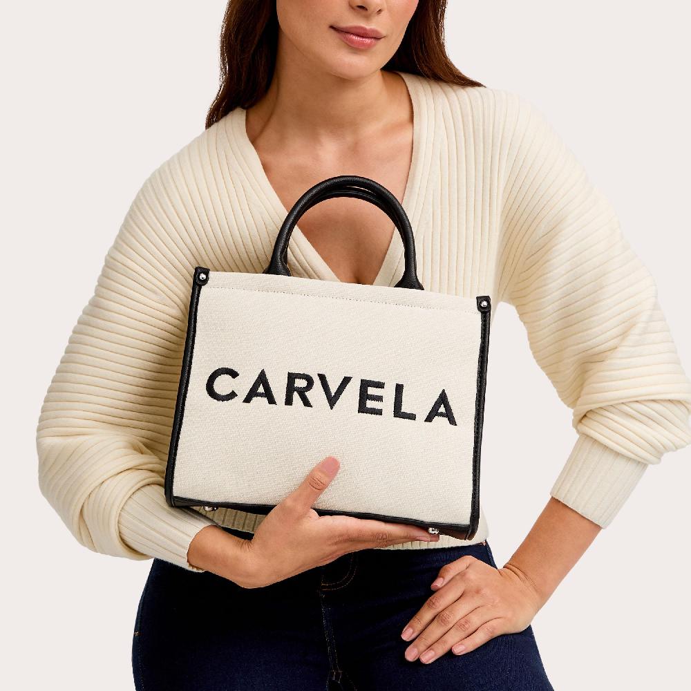 Carvela SORRENTO TOTE Beige Tote Bag By CARVELA