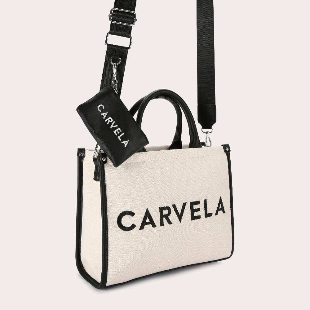 Carvela SORRENTO TOTE Beige Tote Bag By CARVELA