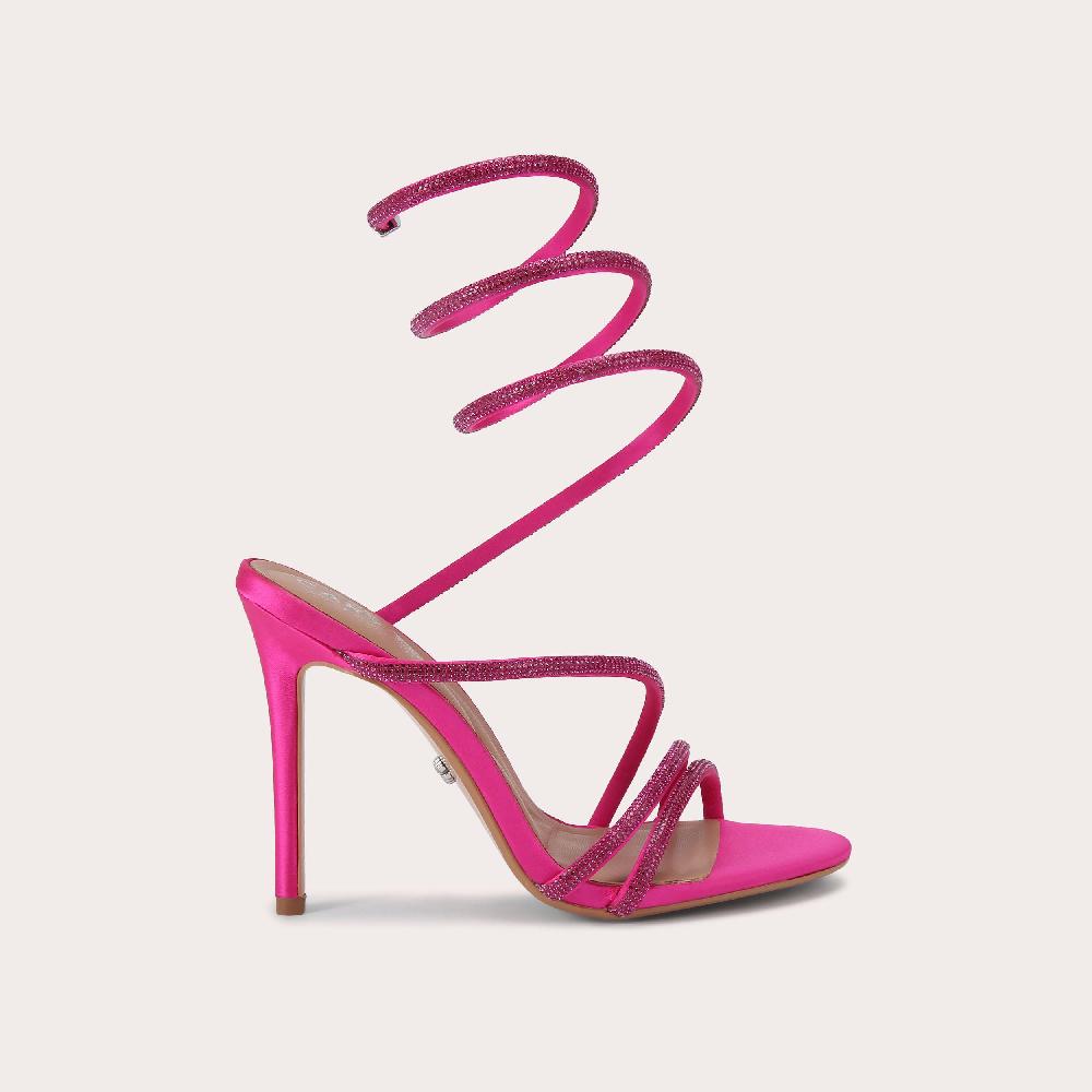 carvela SPIRAL 105 Fuchsia Crystal Heel by CARVELA