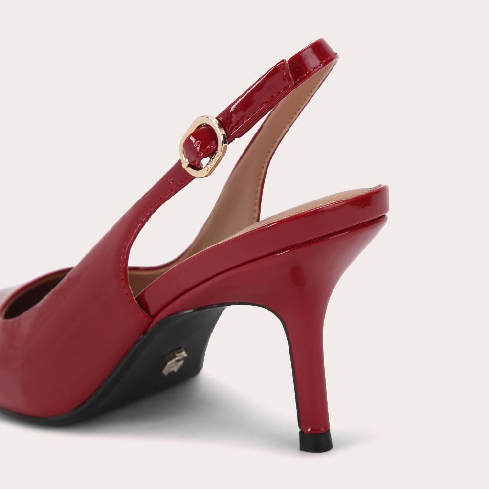 Carvela SPIRIT SLING Red Patent Heel By CARVELA