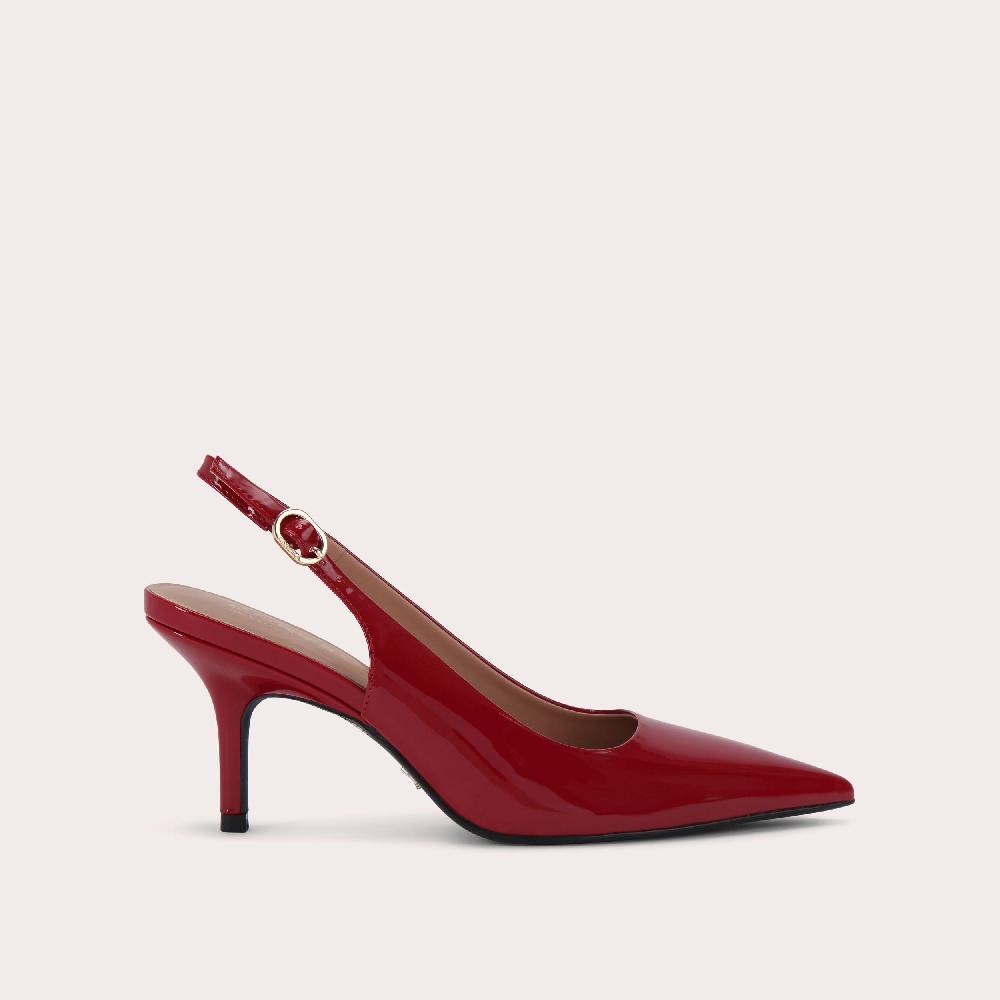 carvela SPIRIT SLING Red Patent Heel by CARVELA