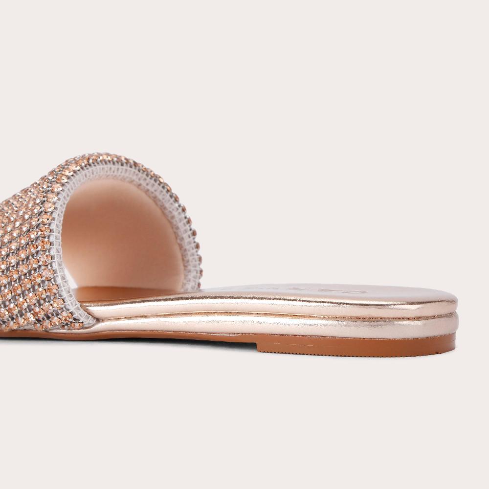 Carvela SPOTLIGHT Gold Crystal Sandal By CARVELA