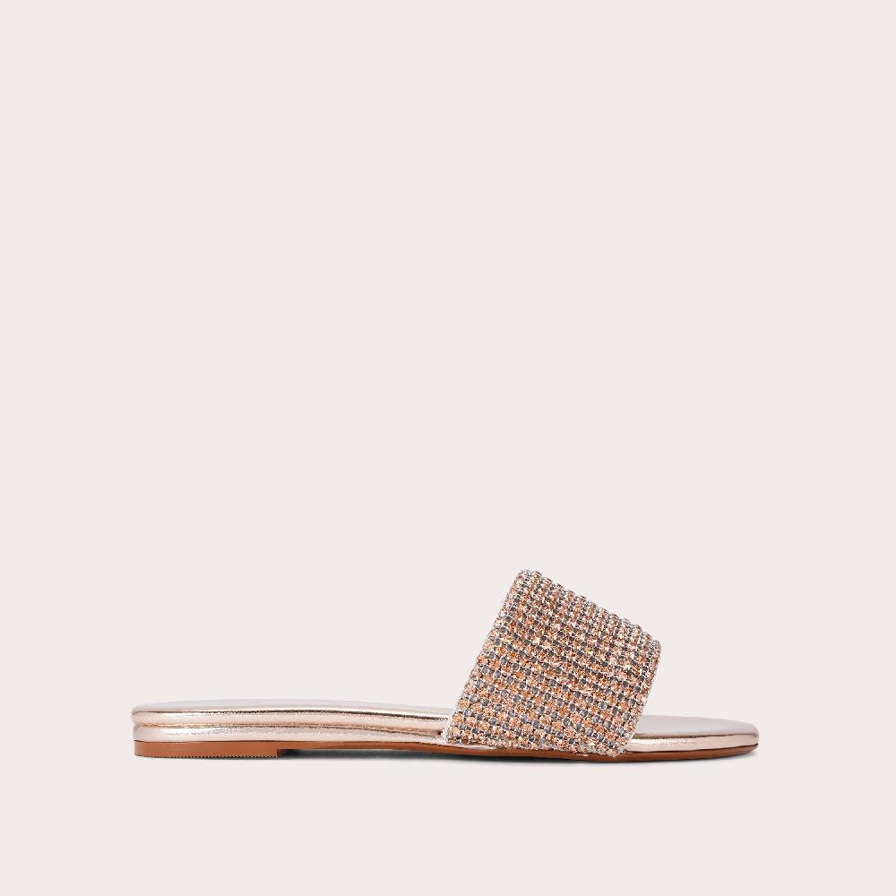 carvela SPOTLIGHT Gold Crystal Sandal by CARVELA