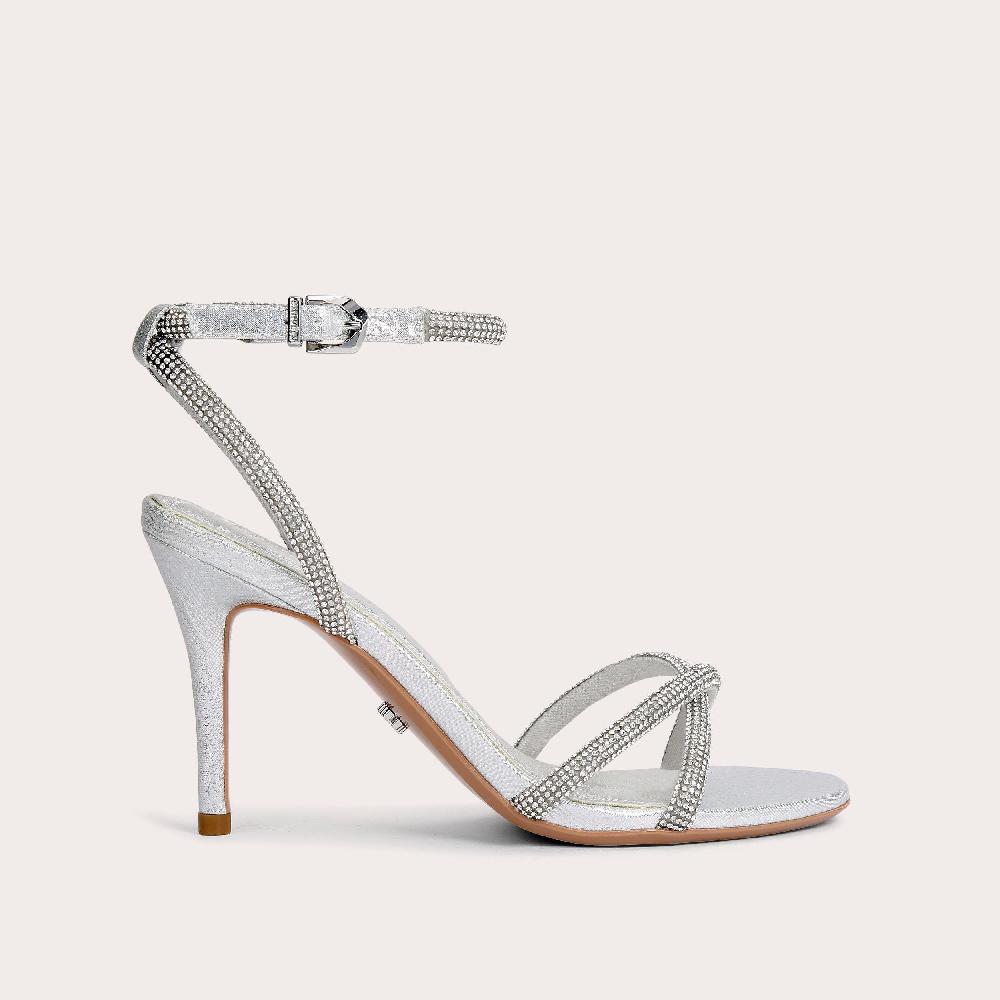 carvela STARGAZE Silver Heels by CARVELA