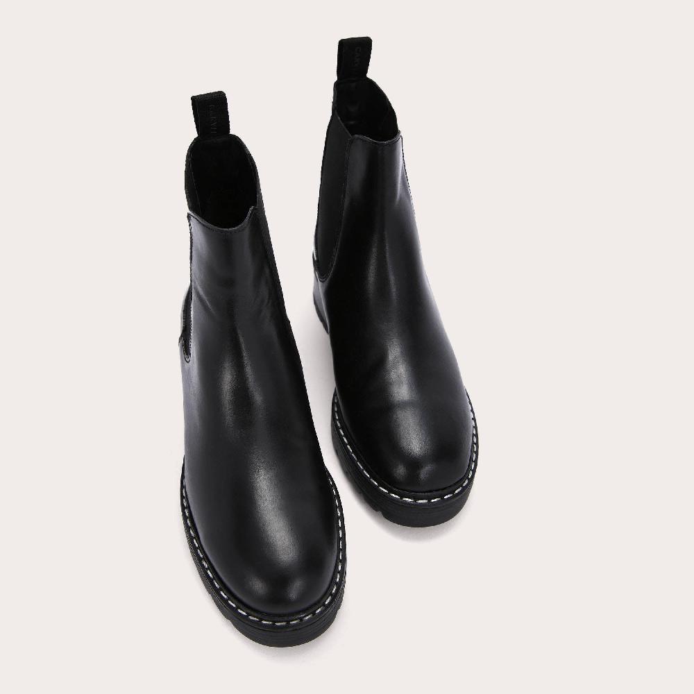 Carvela TAKEN Black Ankle Chelsea Boots By CARVELA