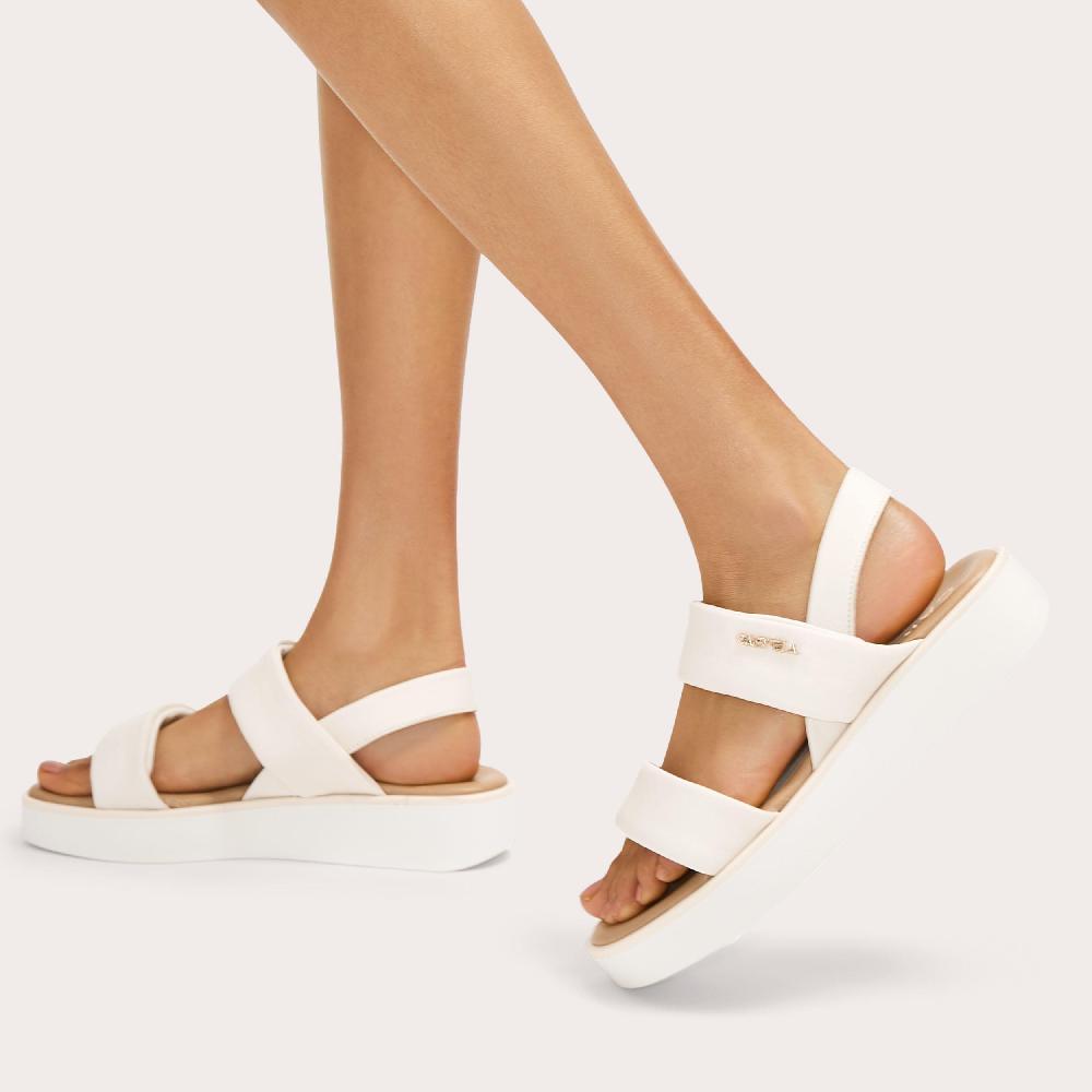 Carvela TRAX Bone Leather Sandals By CARVELA