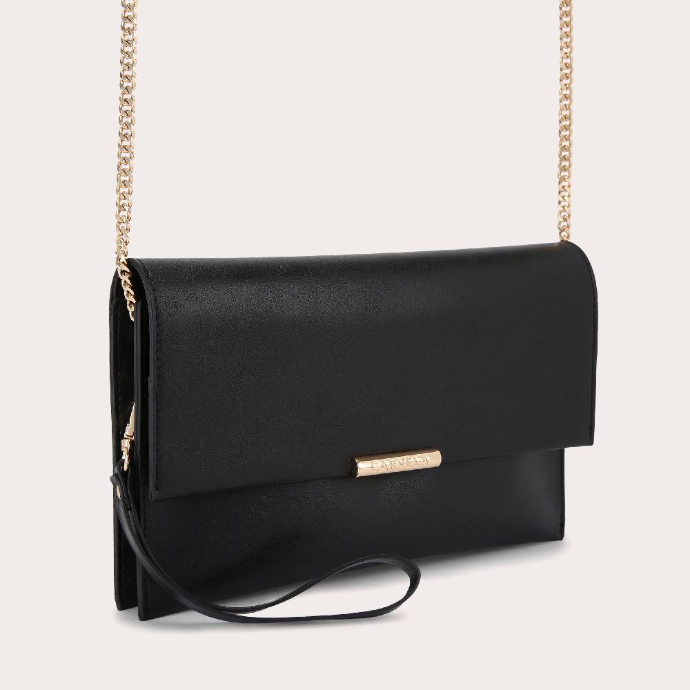 Carvela CATERINA CLUTCH Black Clutch Bag By CARVELA