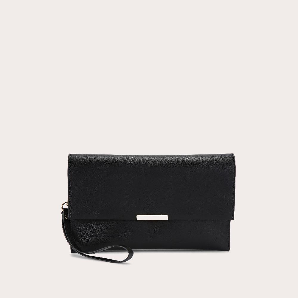 carvela CATERINA CLUTCH Black Clutch Bag by CARVELA