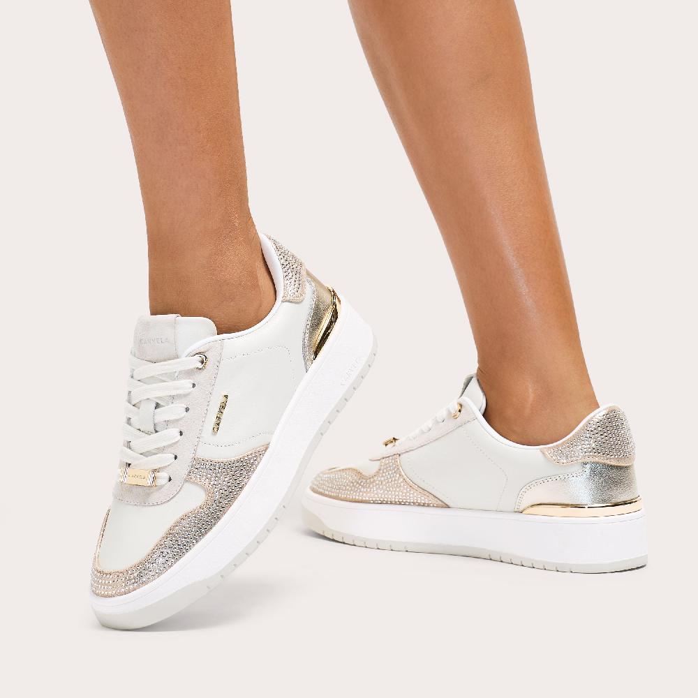 Carvela CHARM EMBELLISHED Charm Embellished Trainers By CARVELA