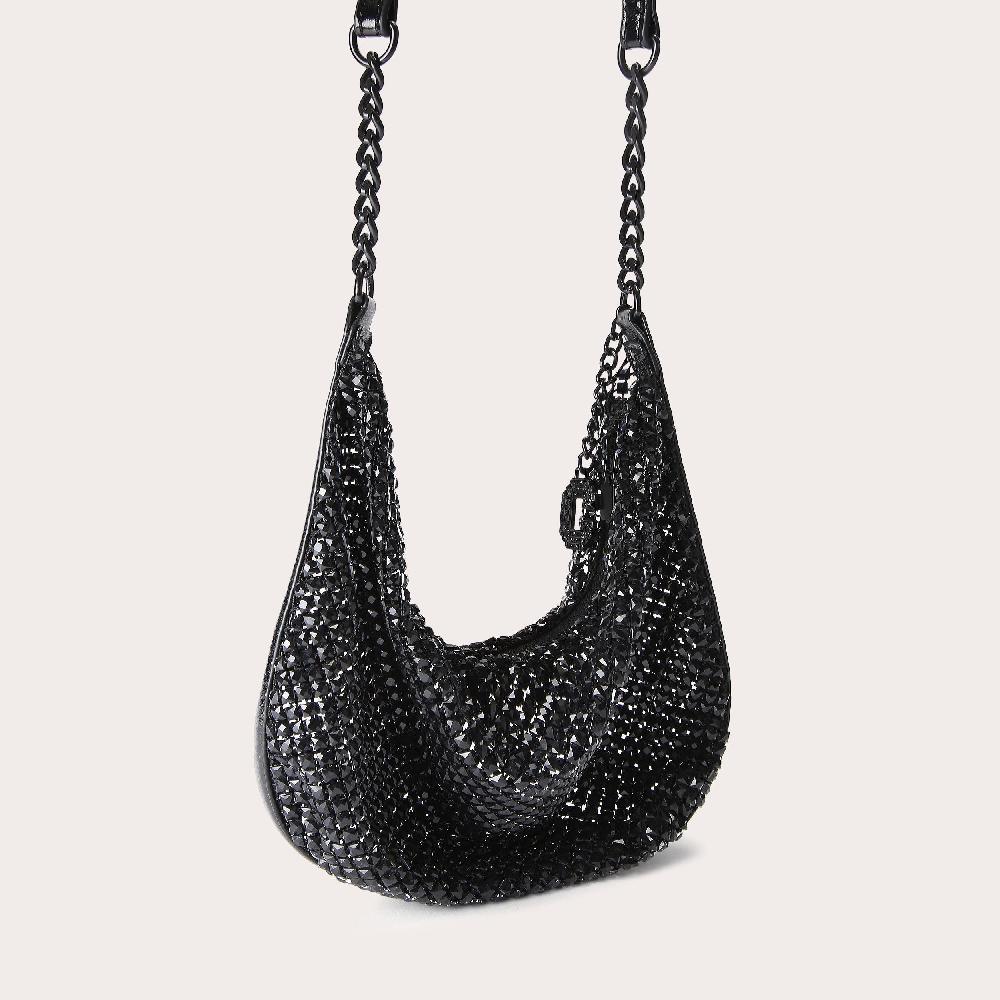 Carvela CIAO SHOULDER BAG Black Chain Shoulder Bag By CARVELA
