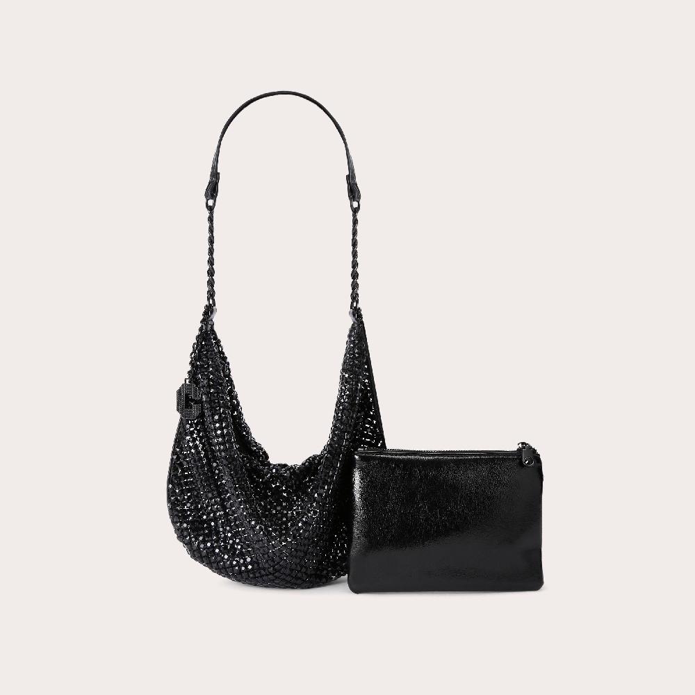 carvela CIAO SHOULDER BAG Black Chain Shoulder Bag by CARVELA