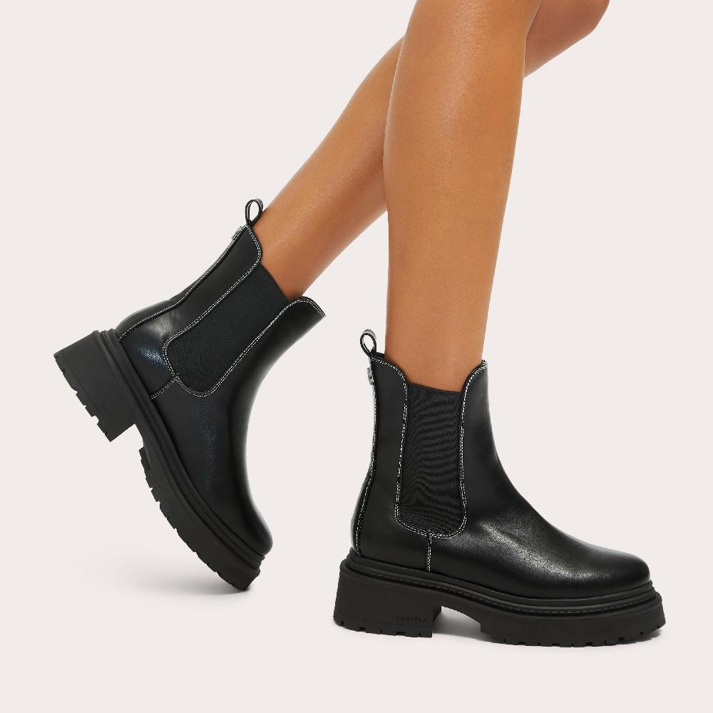 Carvela COLLIDE CHELSEA Black Chelsea Boot By CARVELA