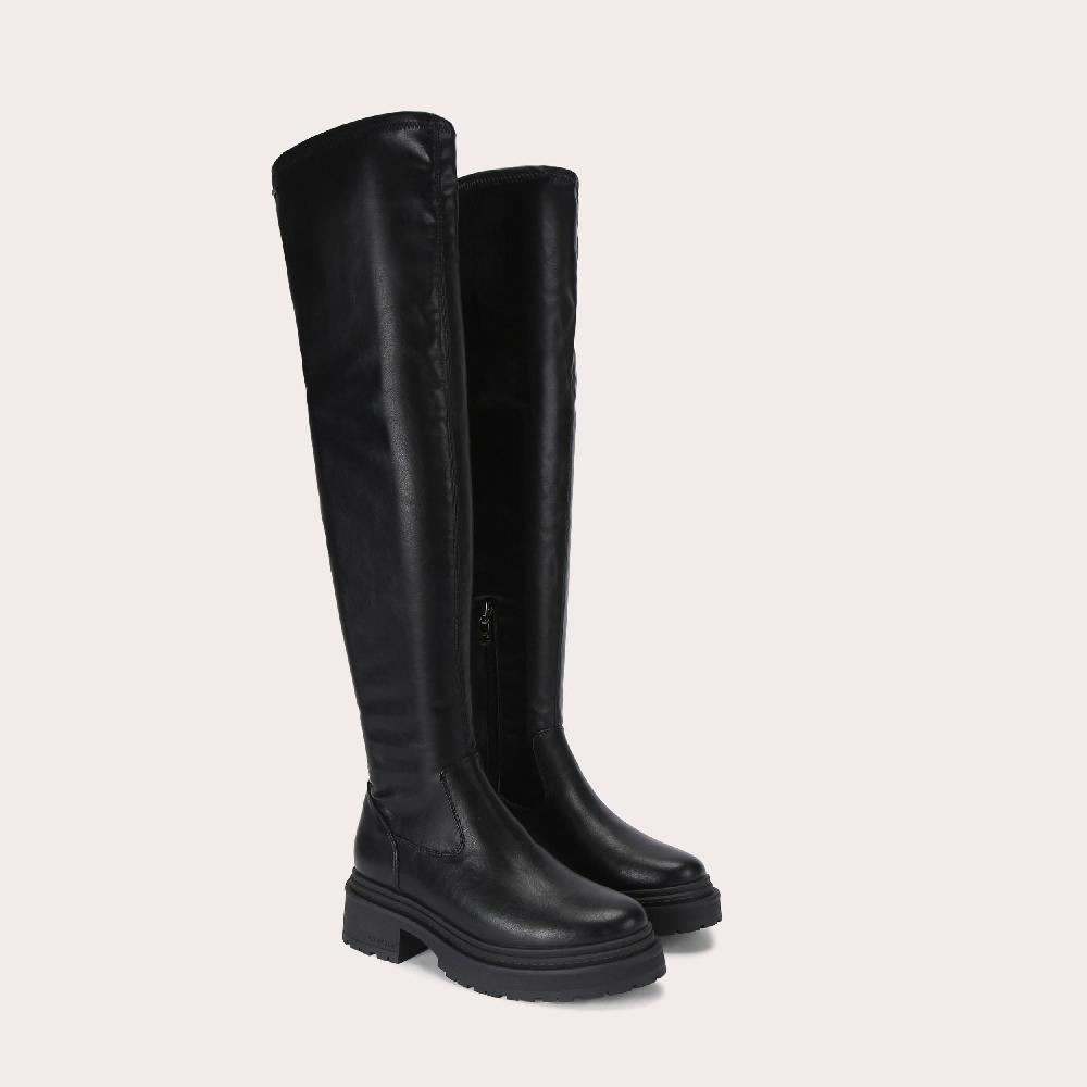 Carvela COLLIDE HIGH OTK Black Knee High Boot By CARVELA