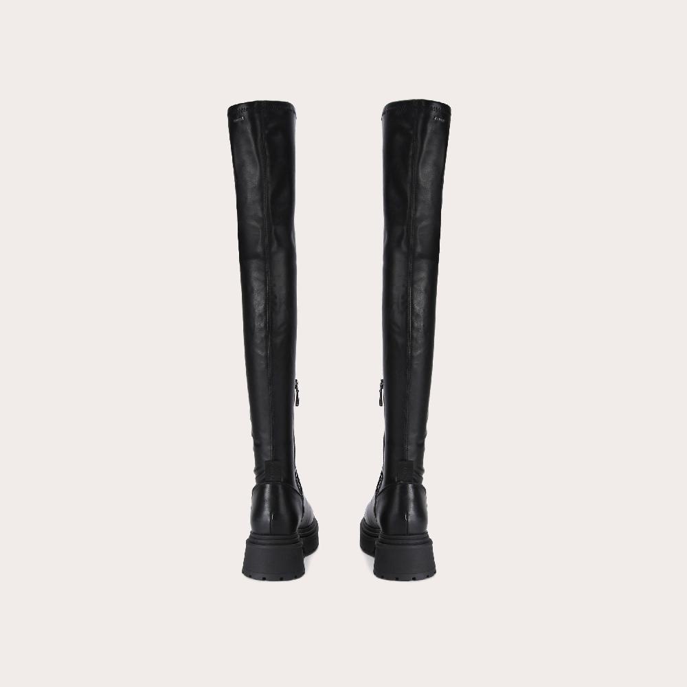 Carvela COLLIDE HIGH OTK Black Knee High Boot By CARVELA