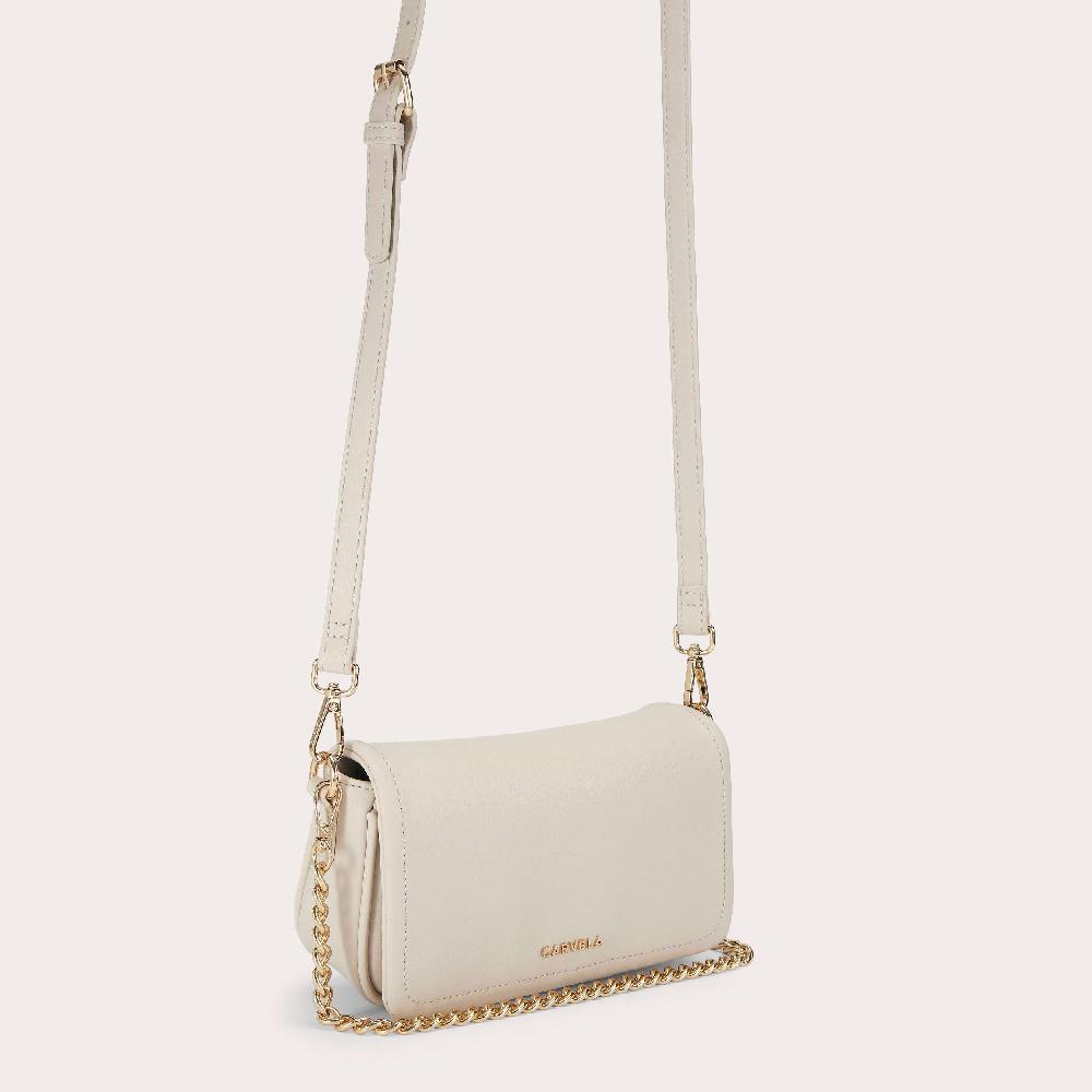 Carvela COMO CHAIN SHOULDER Bone Cross Body Bag By CARVELA