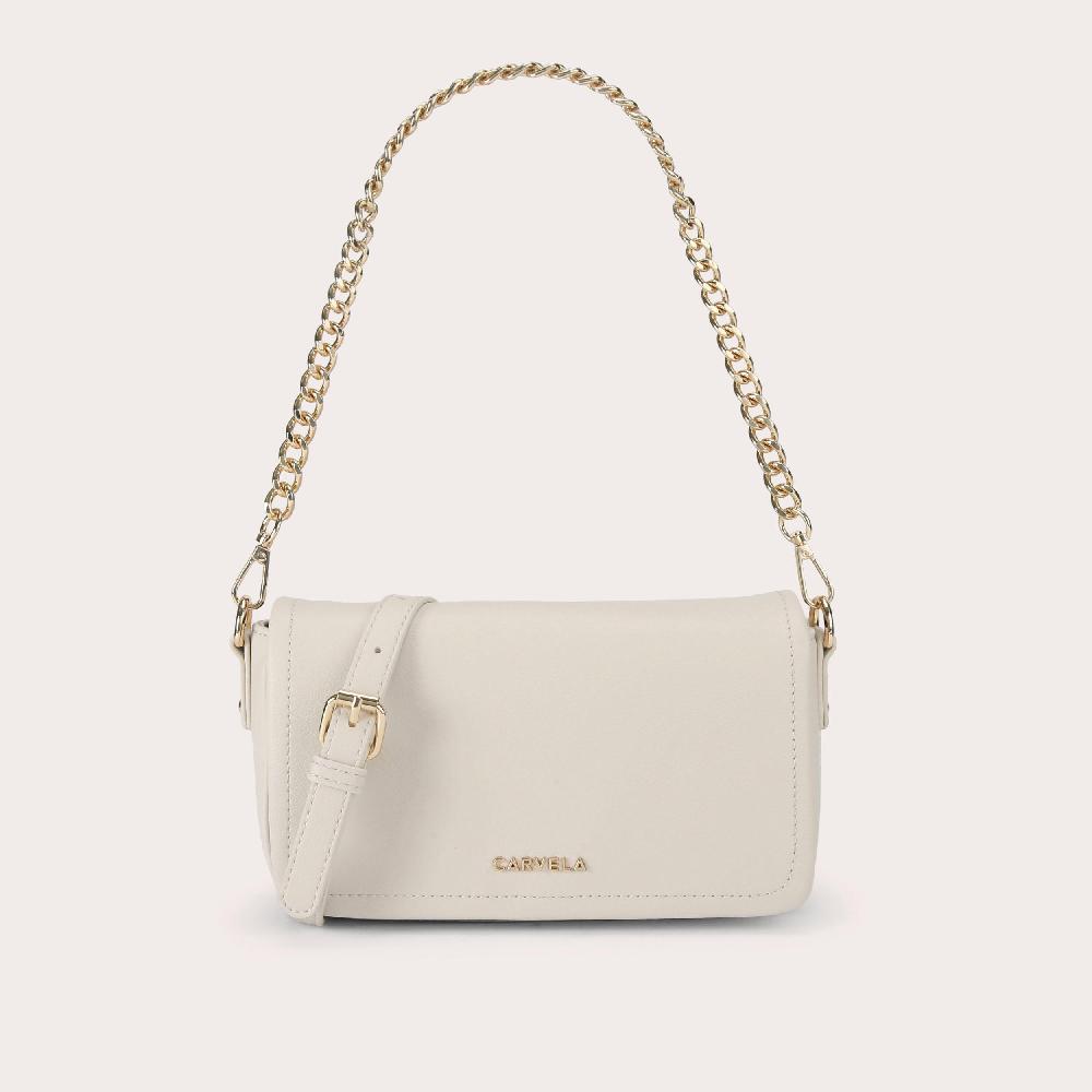 carvela COMO CHAIN SHOULDER Bone Cross Body Bag by CARVELA
