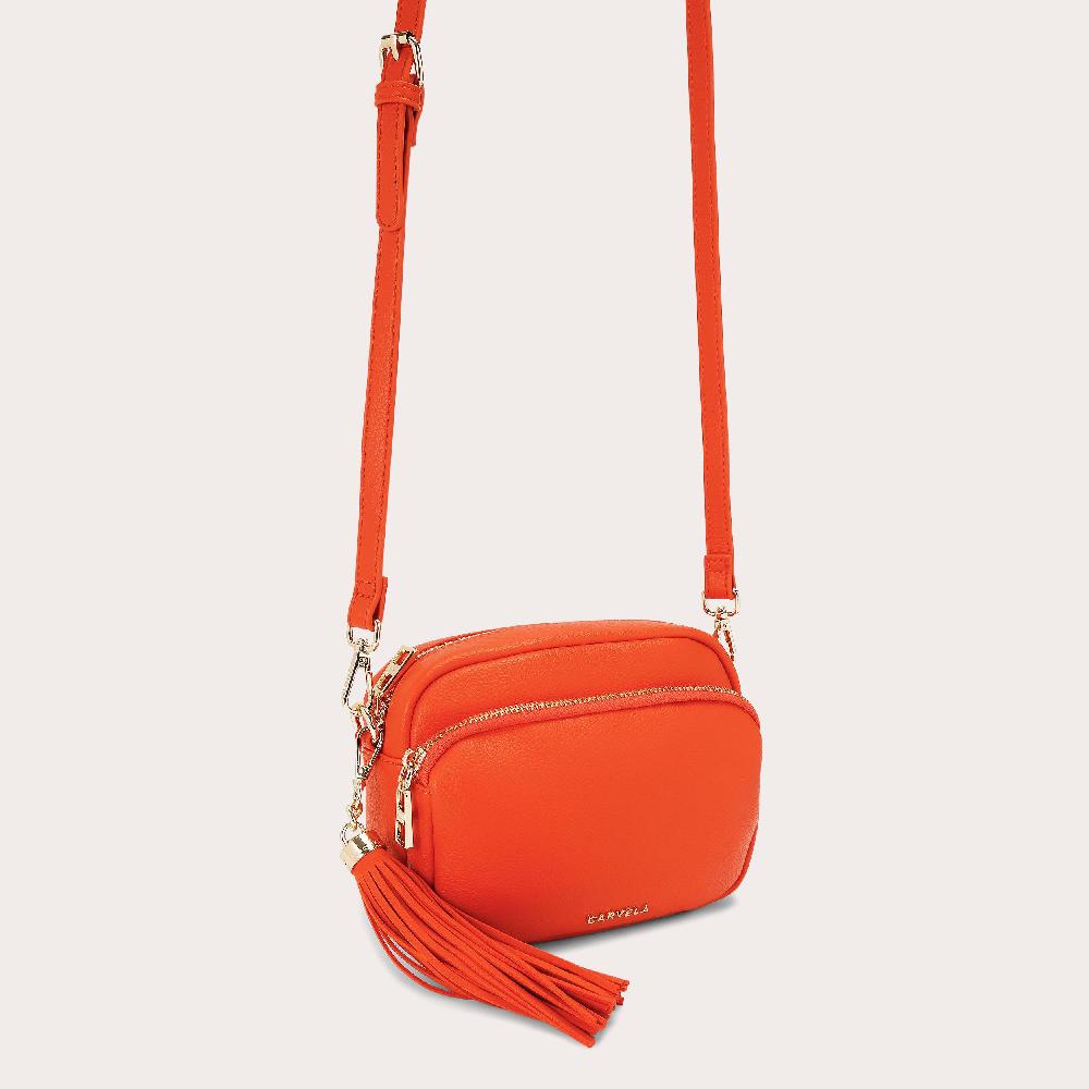 Carvela COMO CROSSBODY Orange Cross Body Bag By CARVELA
