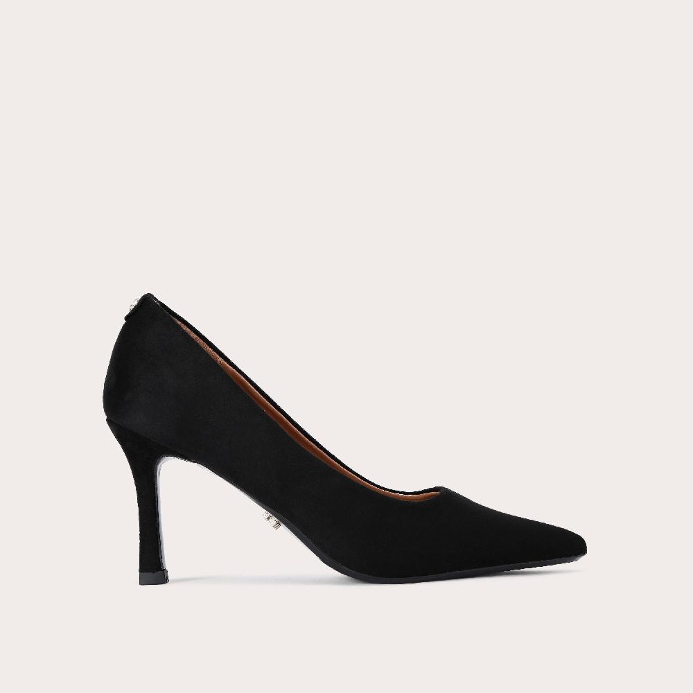 carvela CORLETTA COURT Black Microsuede Court Heel by CARVELA
