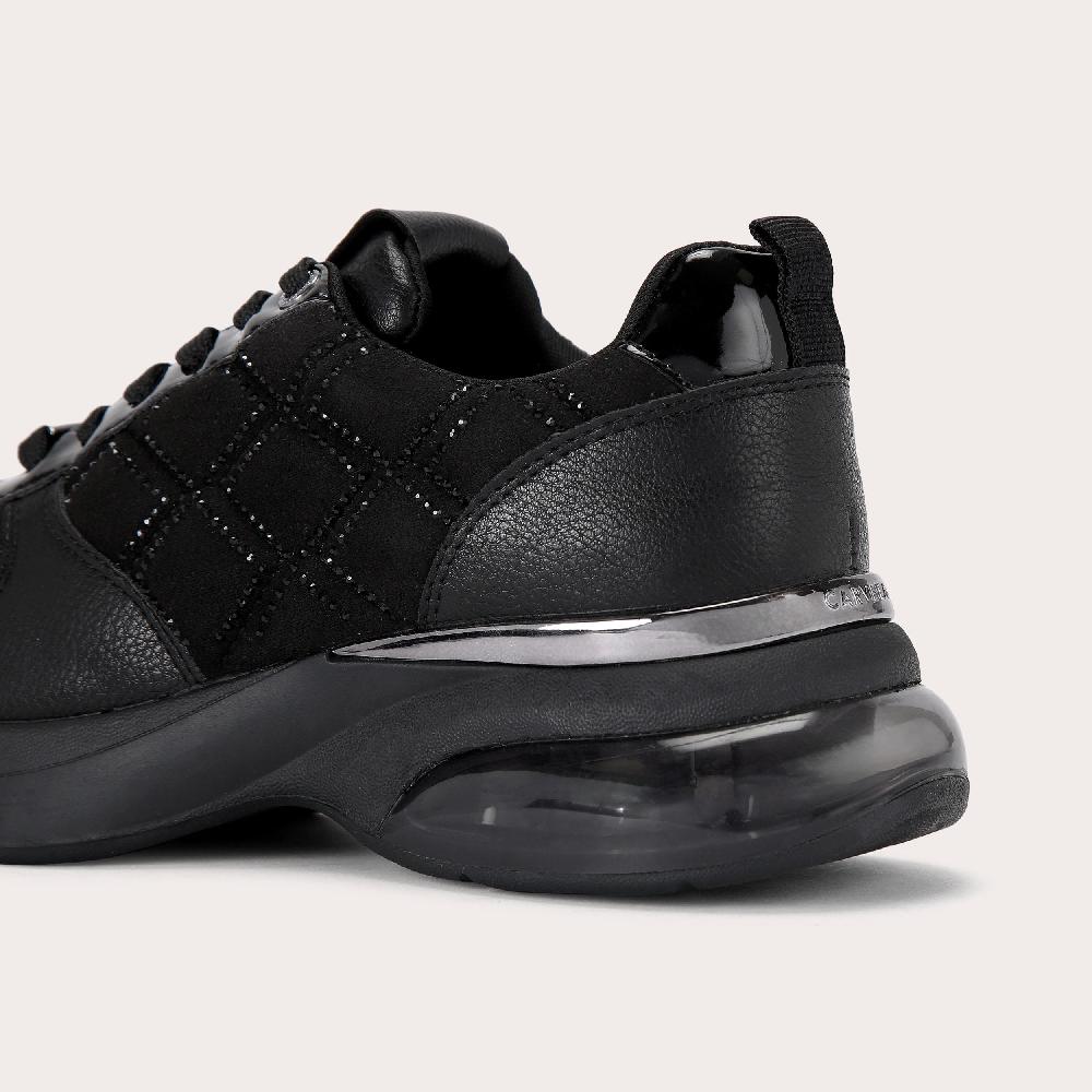 Carvela COSMIC DIAMOND JEWEL Black Trainer By CARVELA