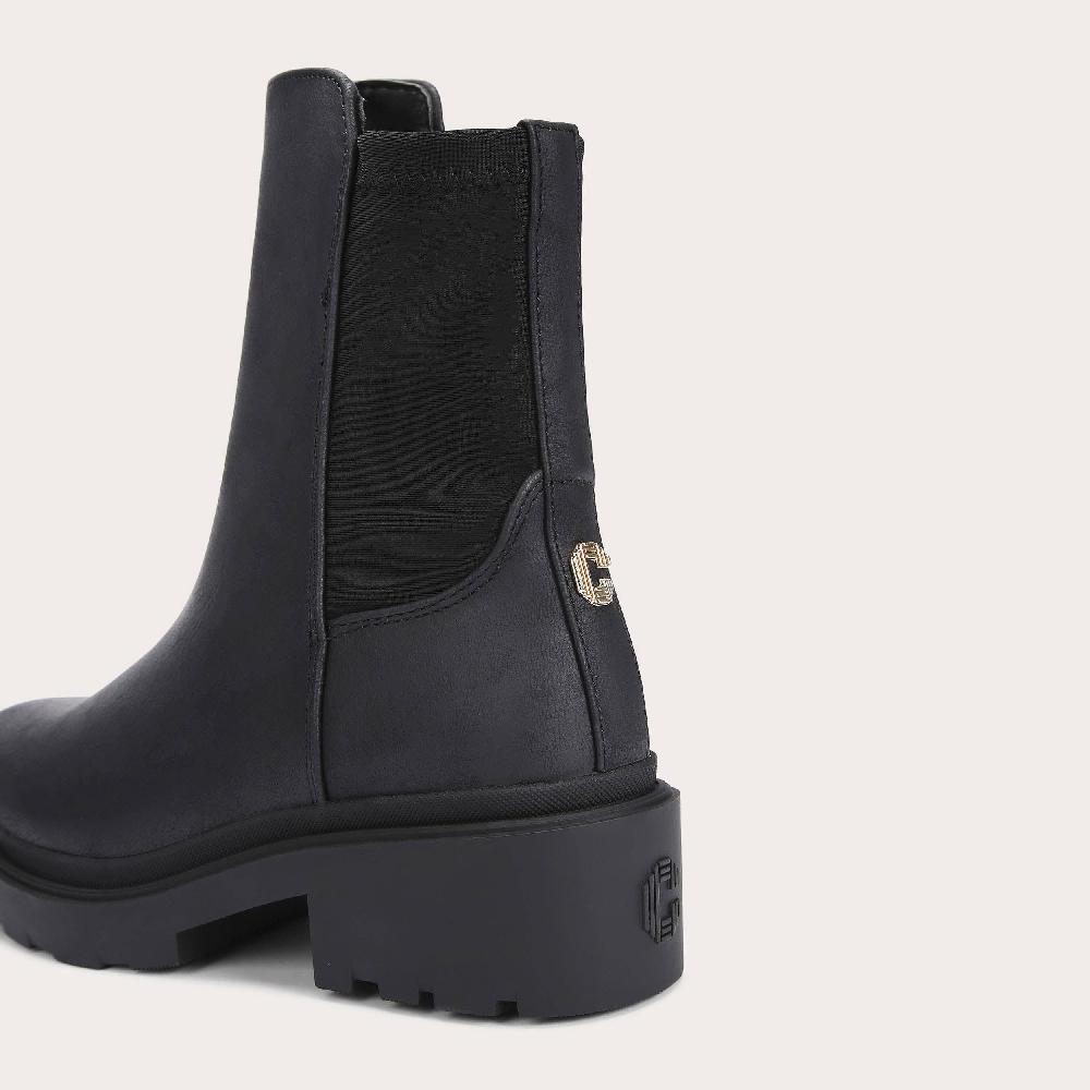 Carvela DASH 50/50 ANKLE Black Ankle Boots By CARVELA