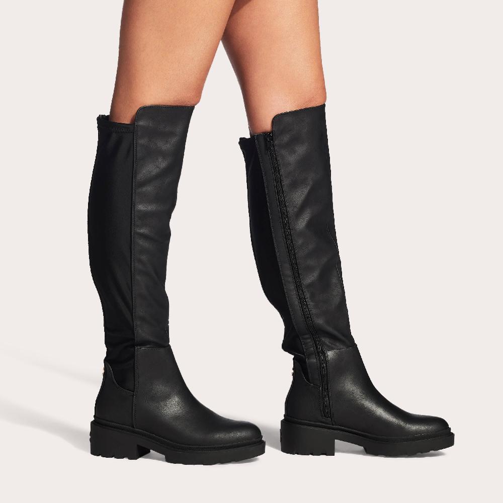 Carvela DASH 50/50 HIGH Black Knee High Boot By CARVELA