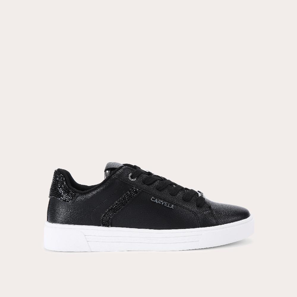 carvela DAZE JEWEL Black Crystal Trainers by CARVELA