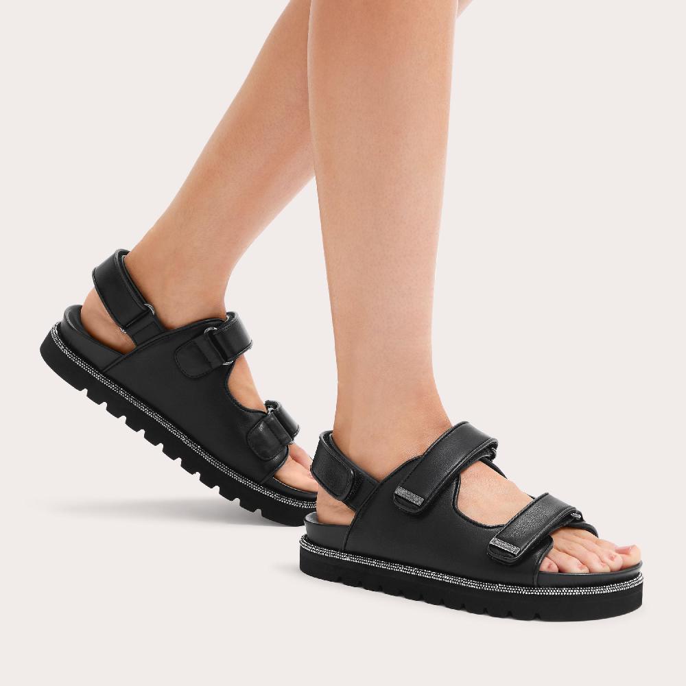 Carvela DAZZLE SANDAL Black Crystal Sandal By CARVELA