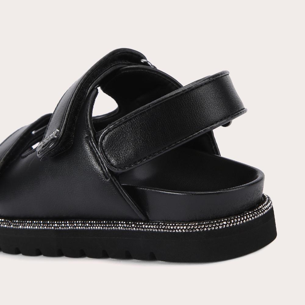 Carvela DAZZLE SANDAL Black Crystal Sandal By CARVELA