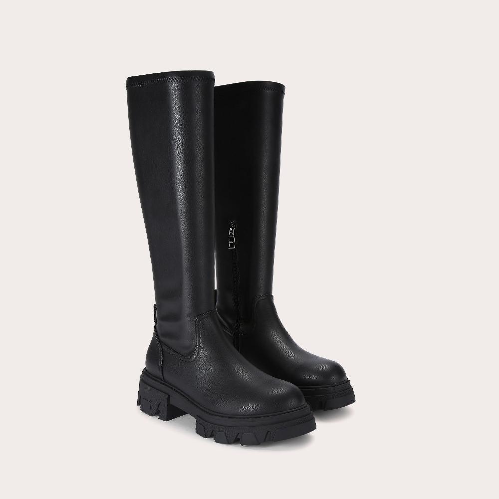 Carvela EXPLORER KNEE Black Knee High BootsBlack Knee High Boots By CARVELA