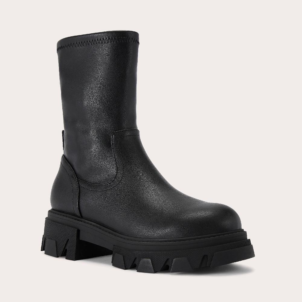 Carvela EXPLORER SOCK Black Soft Ankle Boot By CARVELA