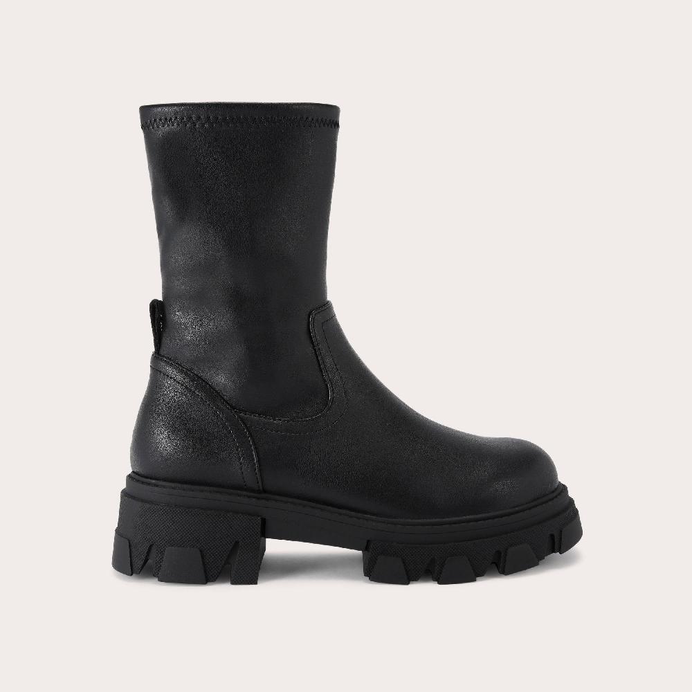 carvela EXPLORER SOCK Black Soft Ankle Boot by CARVELA