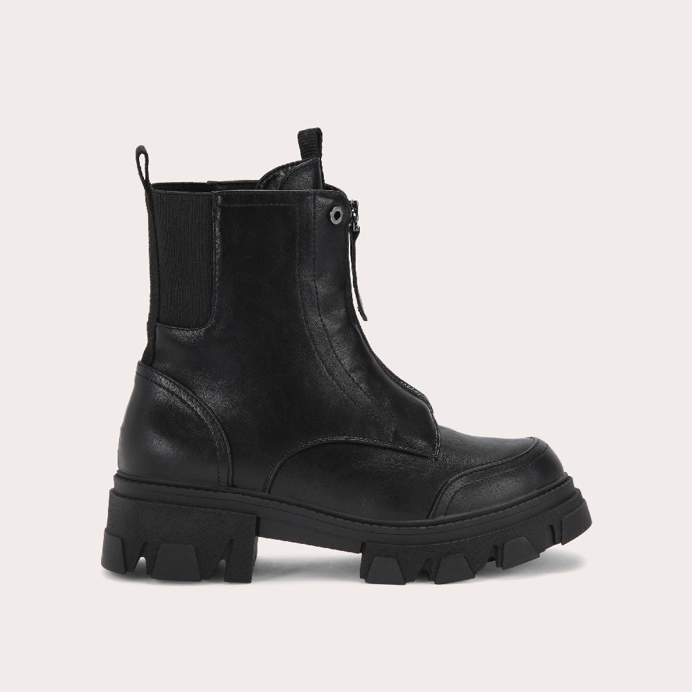 carvela EXPLORER ZIP Black Chunky Ankle Boot by CARVELA