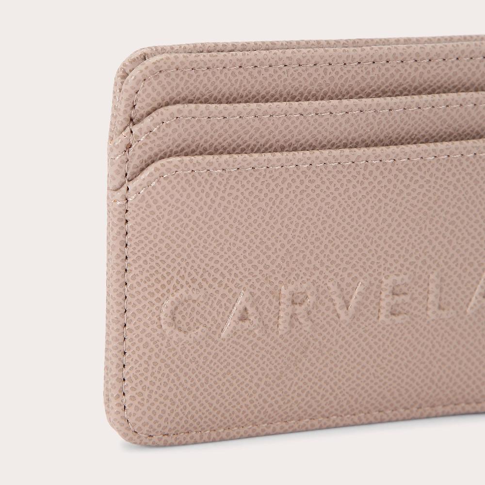 Carvela FRAME CARDHOLDER Taupe Card Holder By CARVELA
