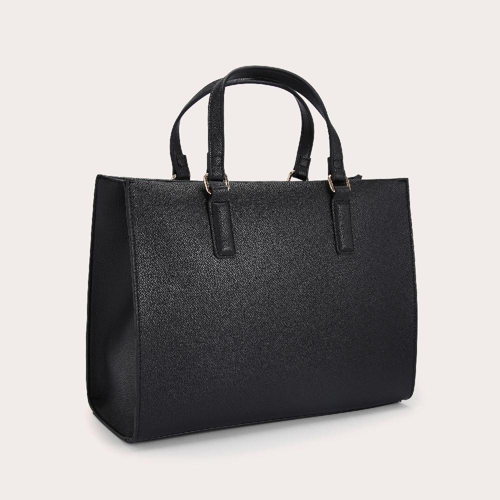 Carvela FRAME LARGE TOTE Black Large Tote Bag By CARVELA